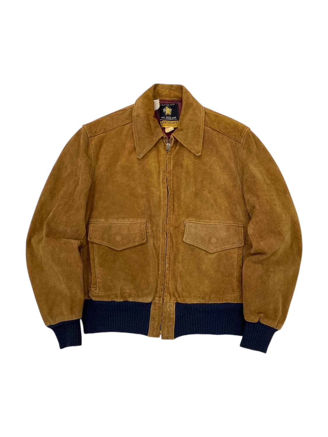 60’s 골든베어 스웨이드 A-2 플라이트 자켓 상품이미지1