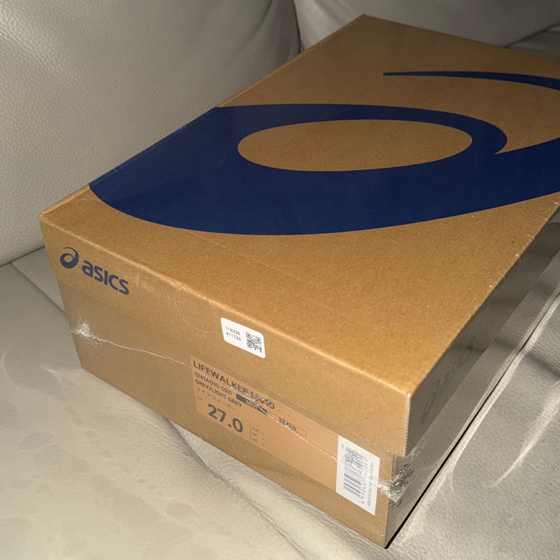 아식스 라이프워커 그레이 판매 양도 새상품 상품이미지1