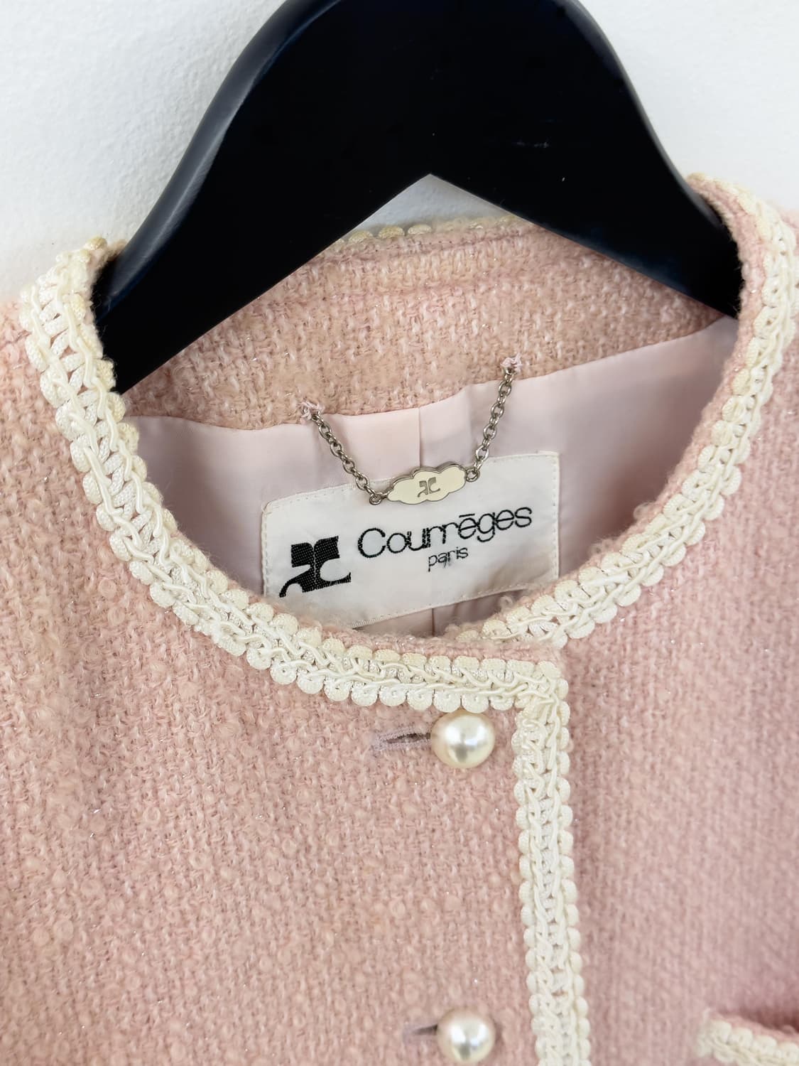 꾸레쥬 트위드 자켓 상품이미지5