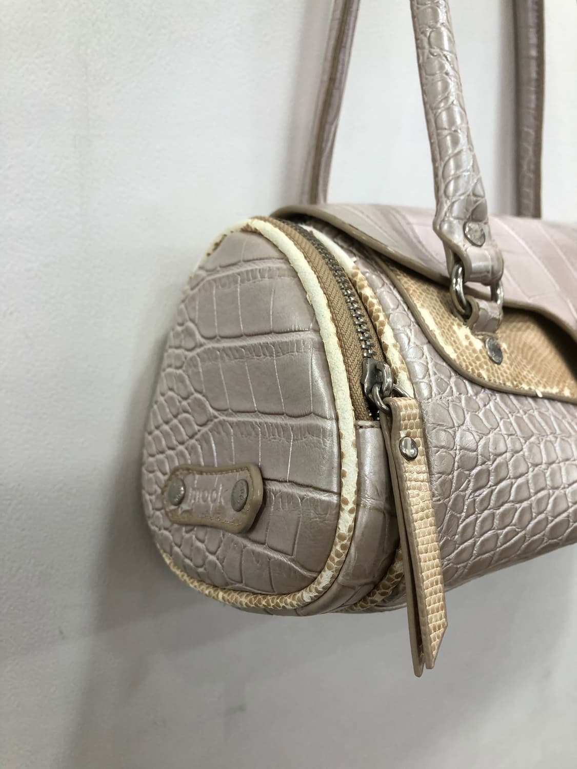 MOOK champagne pink log shoulder bag 상품이미지5