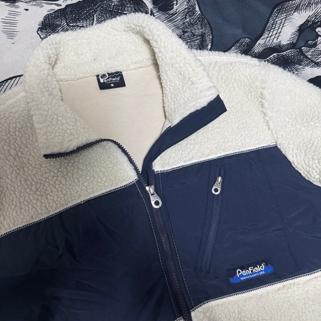 펜필드 풀집업 후리스 L사이즈 상품이미지2