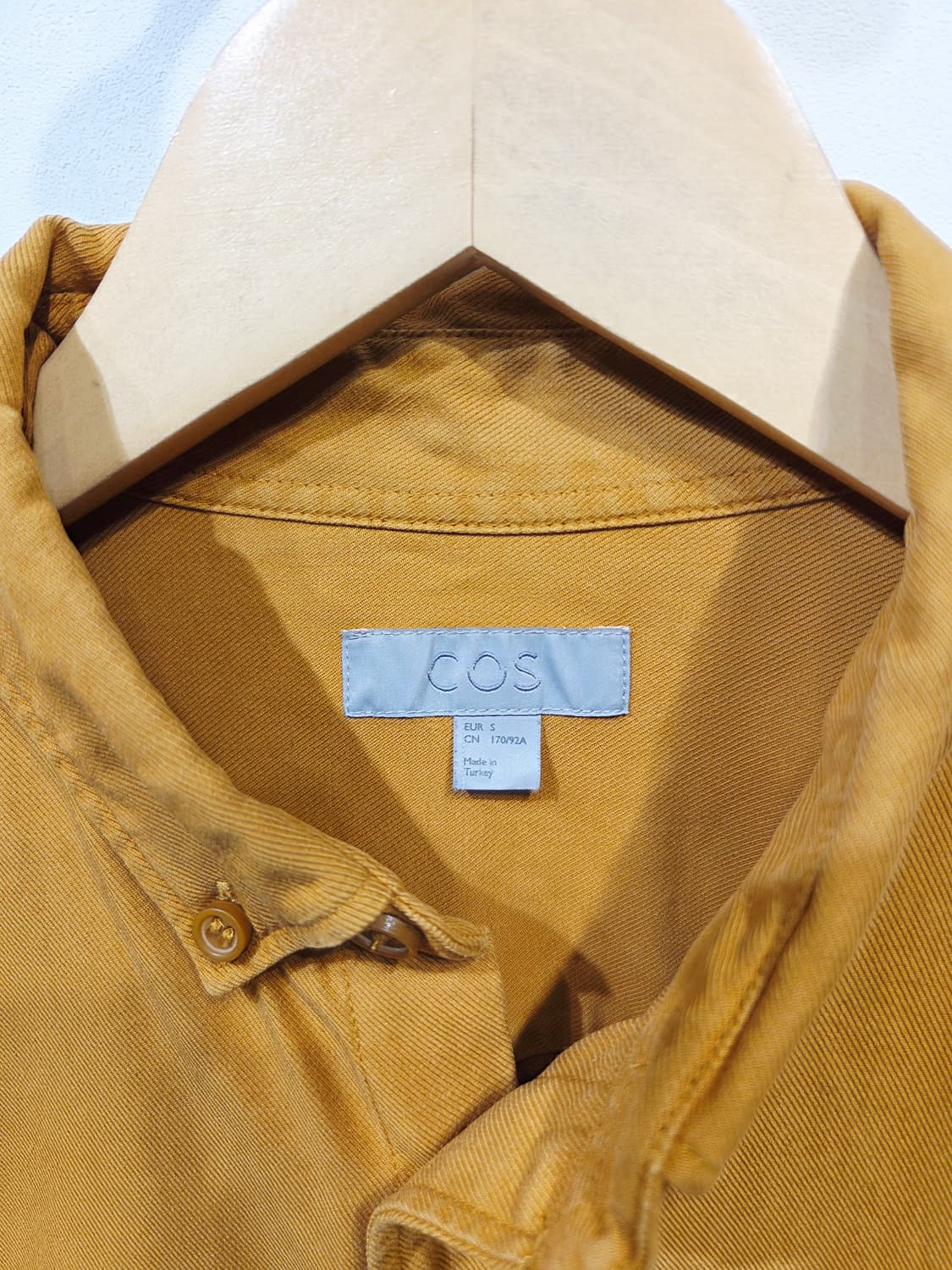 COS. 남자 카멜 톤 포켓 셔츠_S 상품이미지5