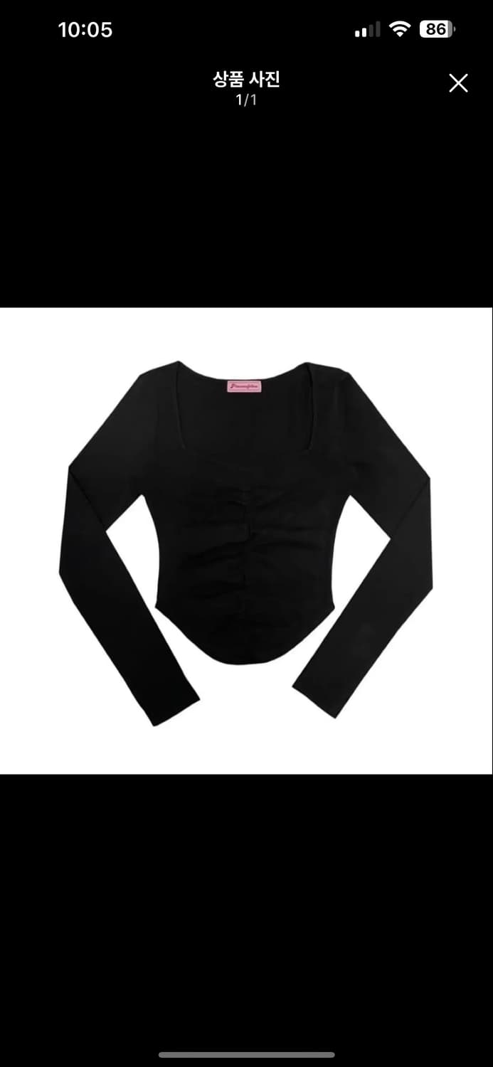 플리즈노팔로우 달린탑 상품이미지1