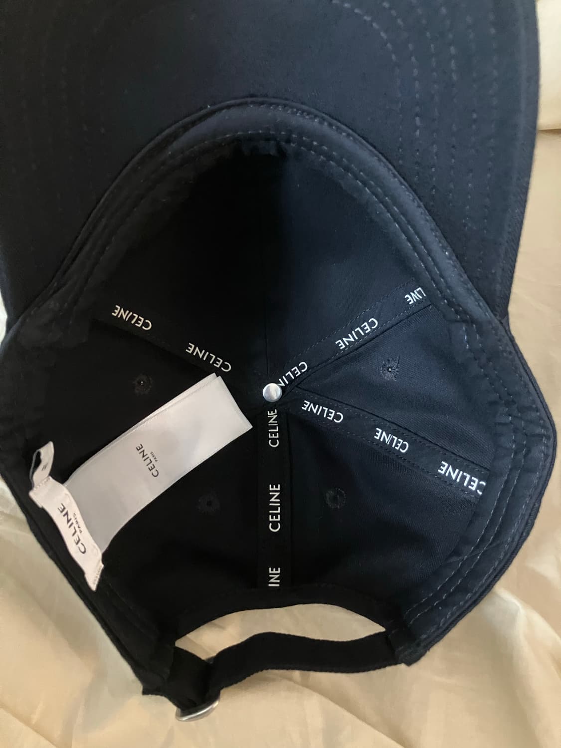 셀린느 볼캡 네이비 상품이미지6