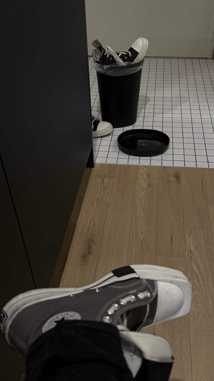 컨버스 x 다크쉐도우 터보다크 척 70 하이 그레이 상품이미지3