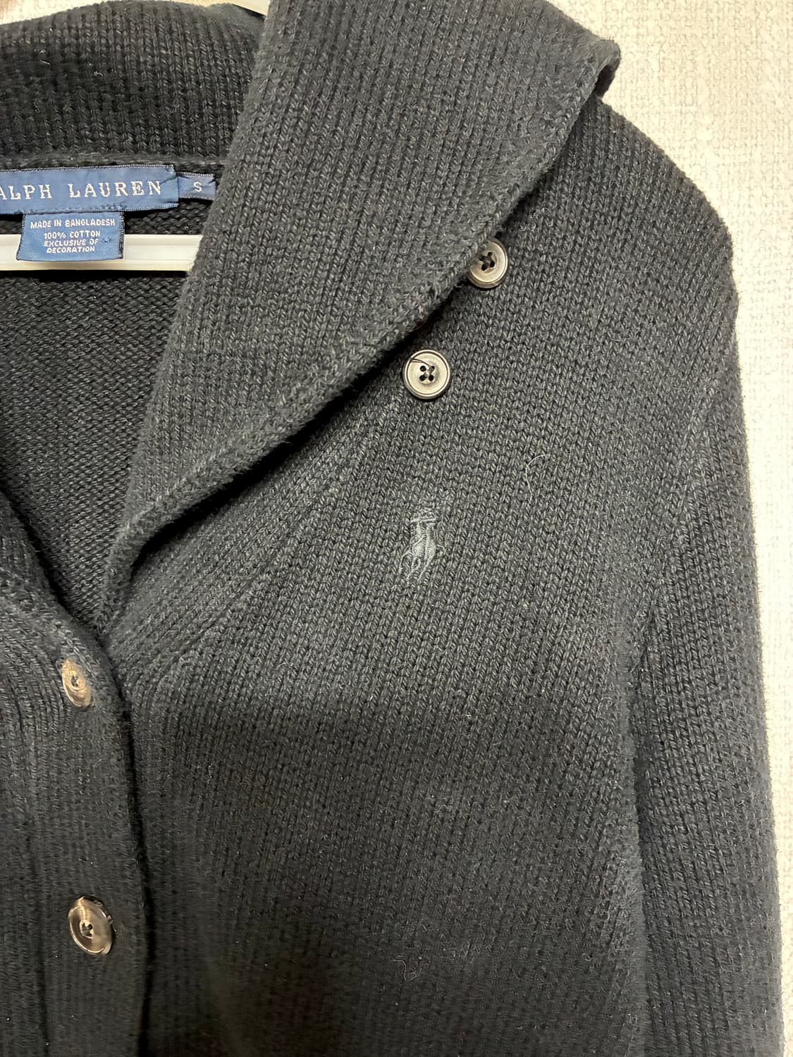 Polo collar neck neat cardigan 상품이미지2