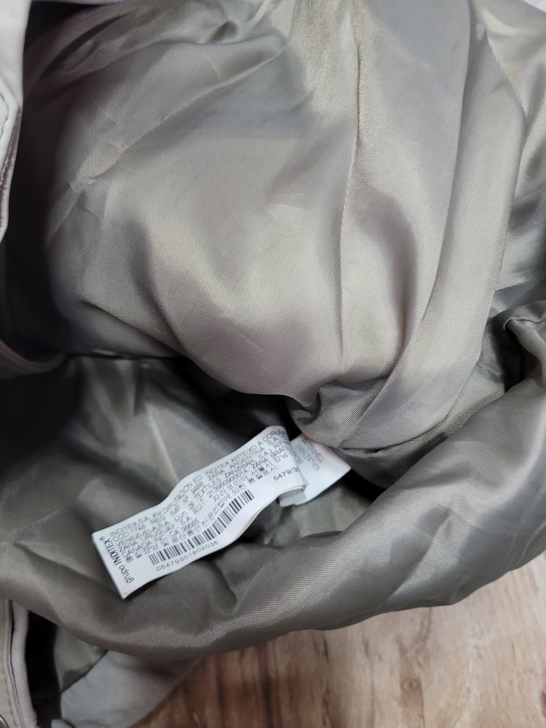 ZARA MAN 자라 가죽 라이더 자켓 상품이미지5