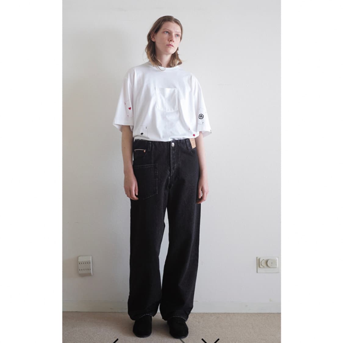 [3] sunsea altanating bk denim 상품이미지1