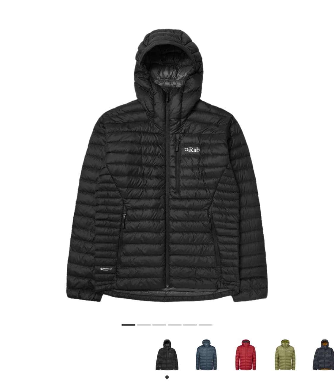 Rab 마이크로라이트 알파인 자켓 블랙 새상품XL 상품이미지3