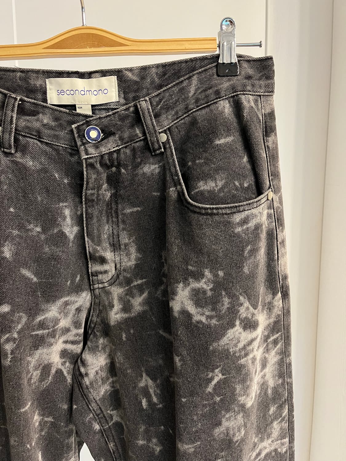 세컨모노 워싱 데님 상품이미지2