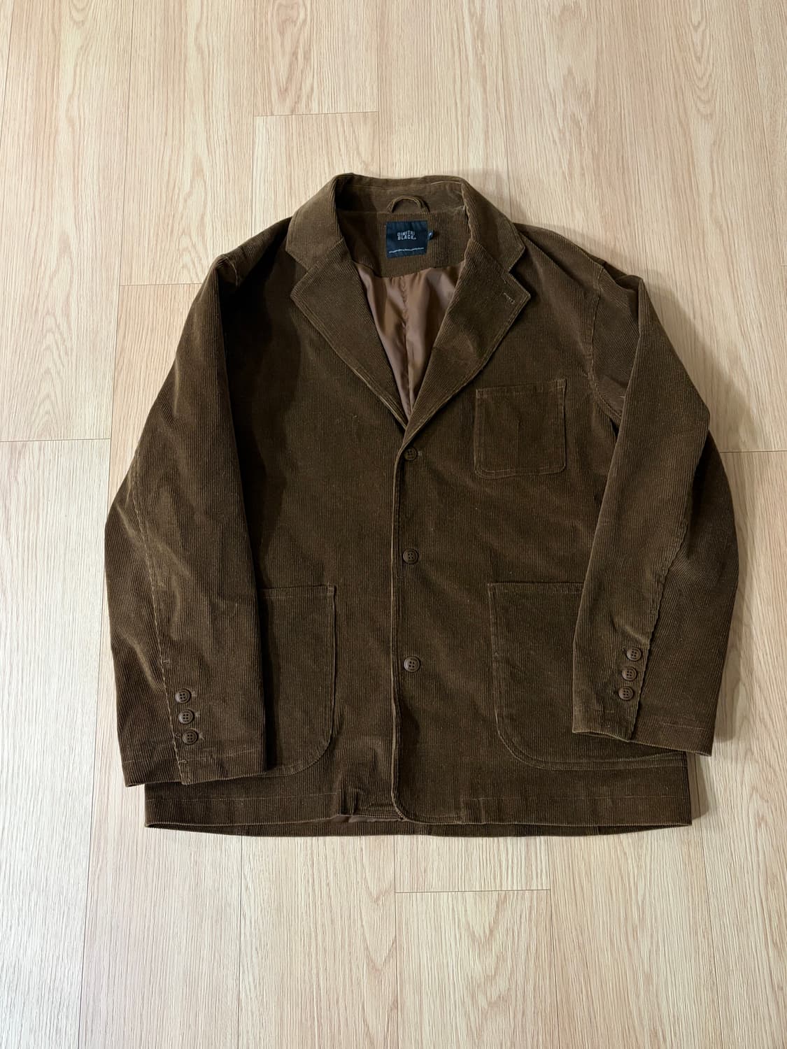 DIMITRI BLACK 디미트리블랙 코듀로이 자켓 상품이미지1