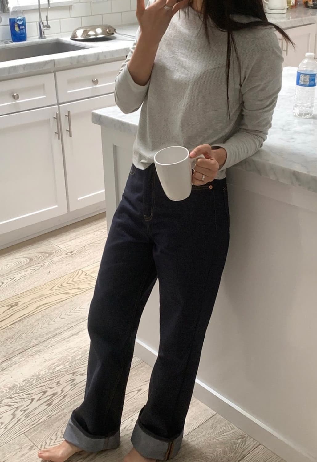 헤이그 논페이드 데님 팬츠 상품이미지2