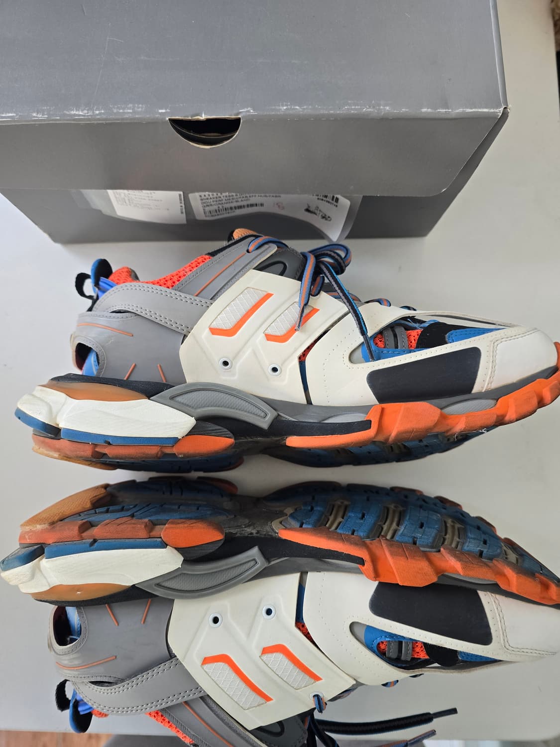 발렌시아가 트랙슈즈 오렌지(42) 상품이미지7