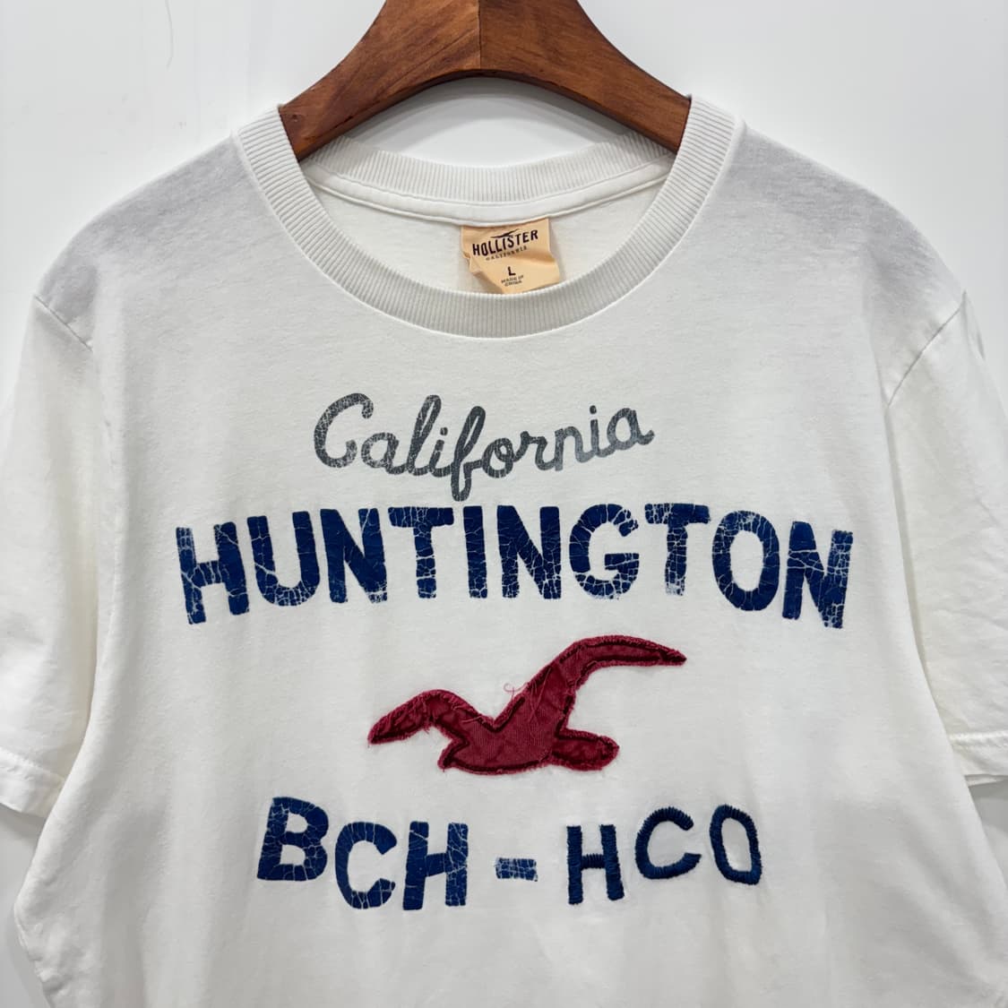 Hollister 로고 반팔티  상품이미지4