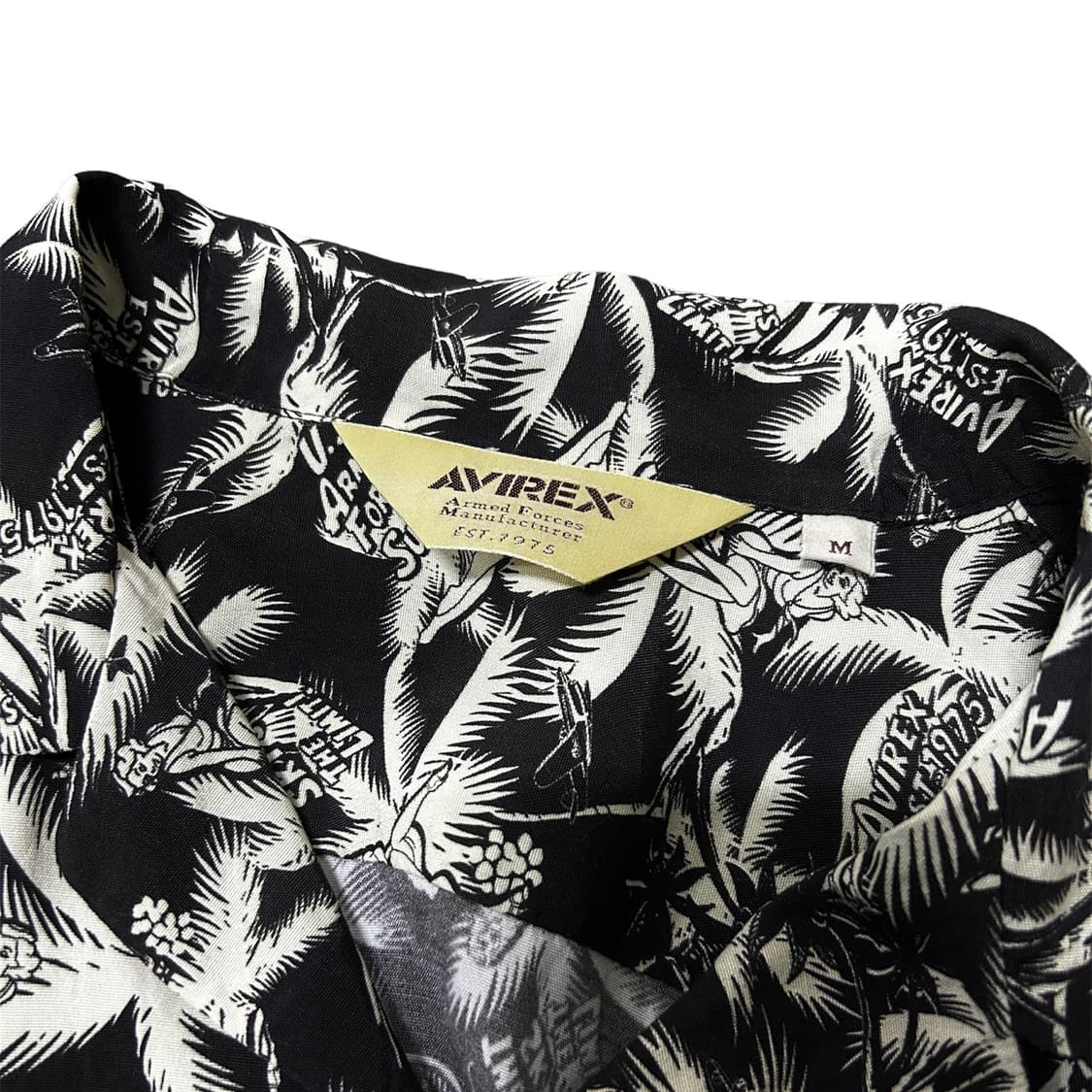 Avirex Palm Pattern 1/2 Shirts 상품이미지4