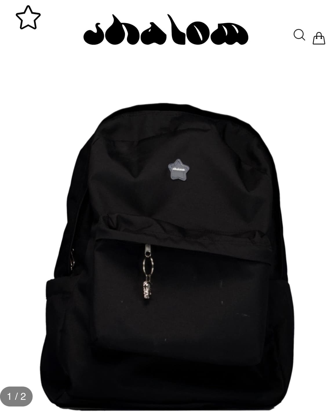Shalomclub MEMORY BACKPACK BLACK  상품이미지3