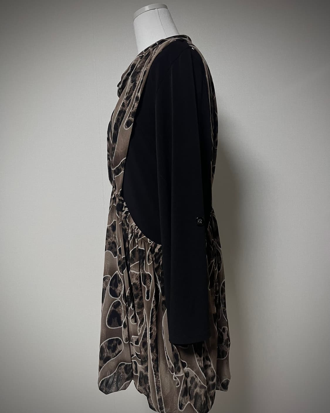 오네갸루 호피 원피스 상품이미지4