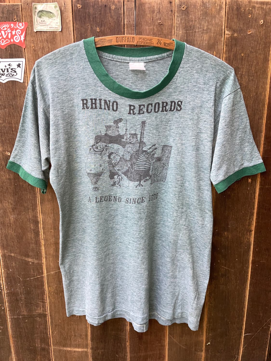 1980-90's  Vintage Ringer Tee 상품이미지1