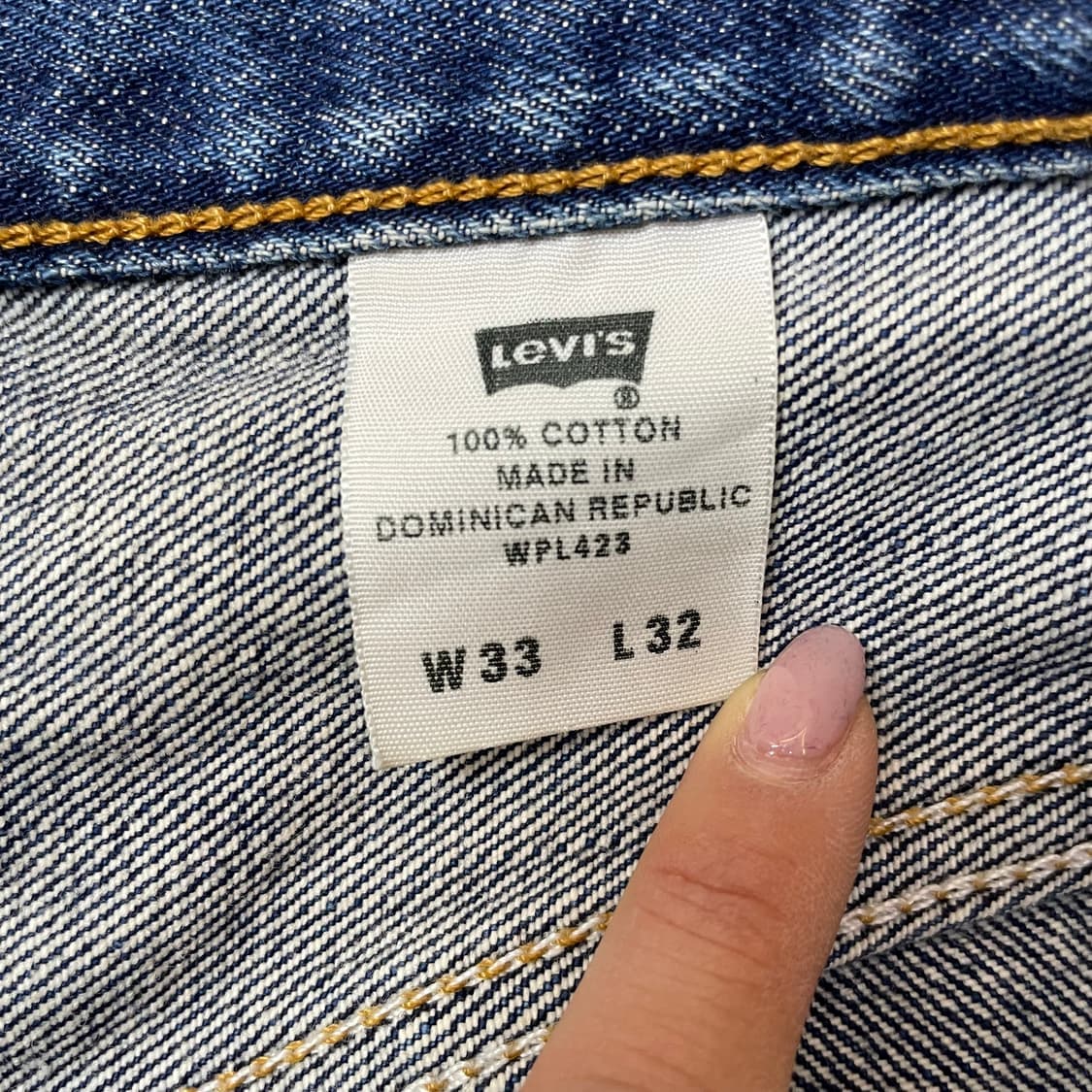 (33) 리바이스 501 데님 팬츠 00s 상품이미지9