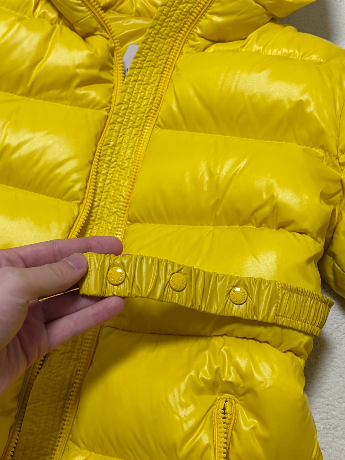 (최상) 몽클레어 여성 벨트 패딩 1 몽클레어 여성 패딩 1 상품이미지3