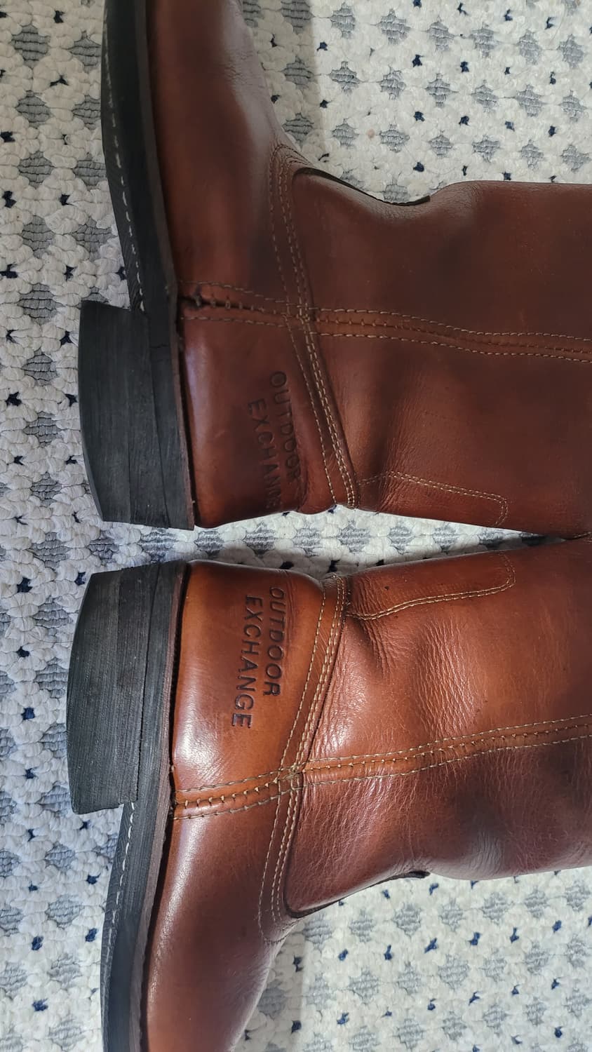 통가죽 여성 웨스턴 부츠 225(5.5) 상품이미지5