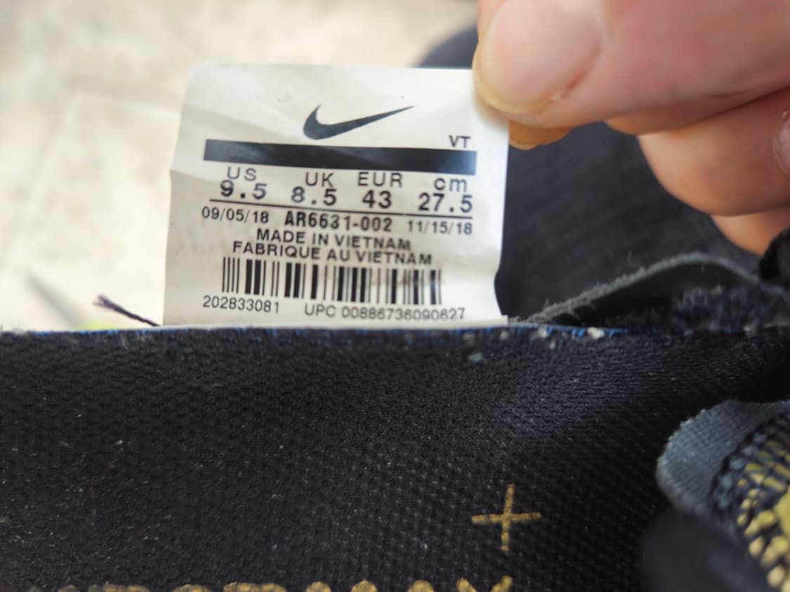 나이키 에어 베이퍼맥스 2019 275mm 상품이미지9