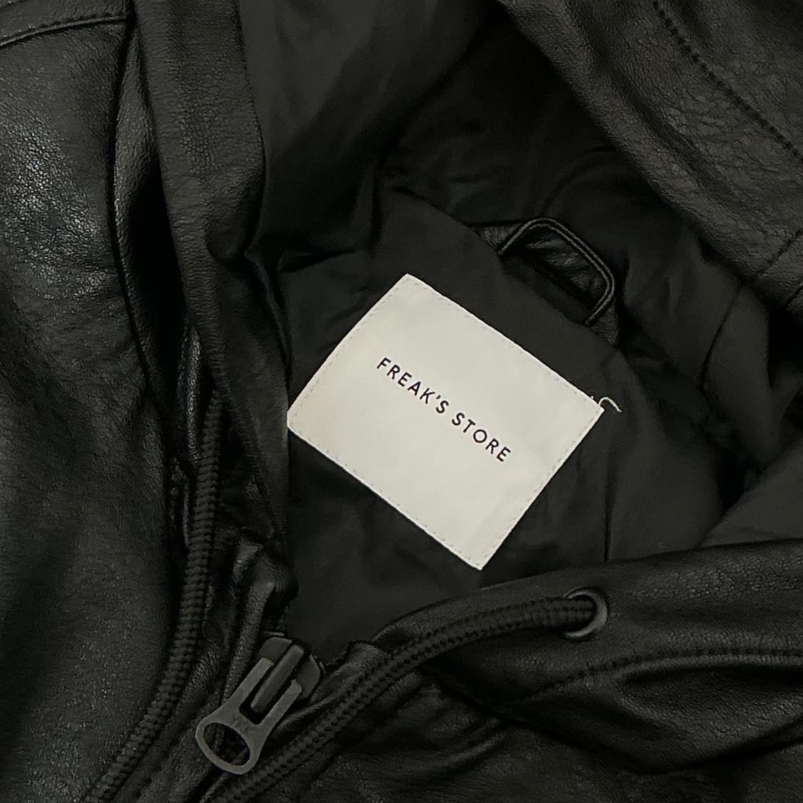 프릭스스토어 레더 집업 자켓 (L/old-8121) 상품이미지7