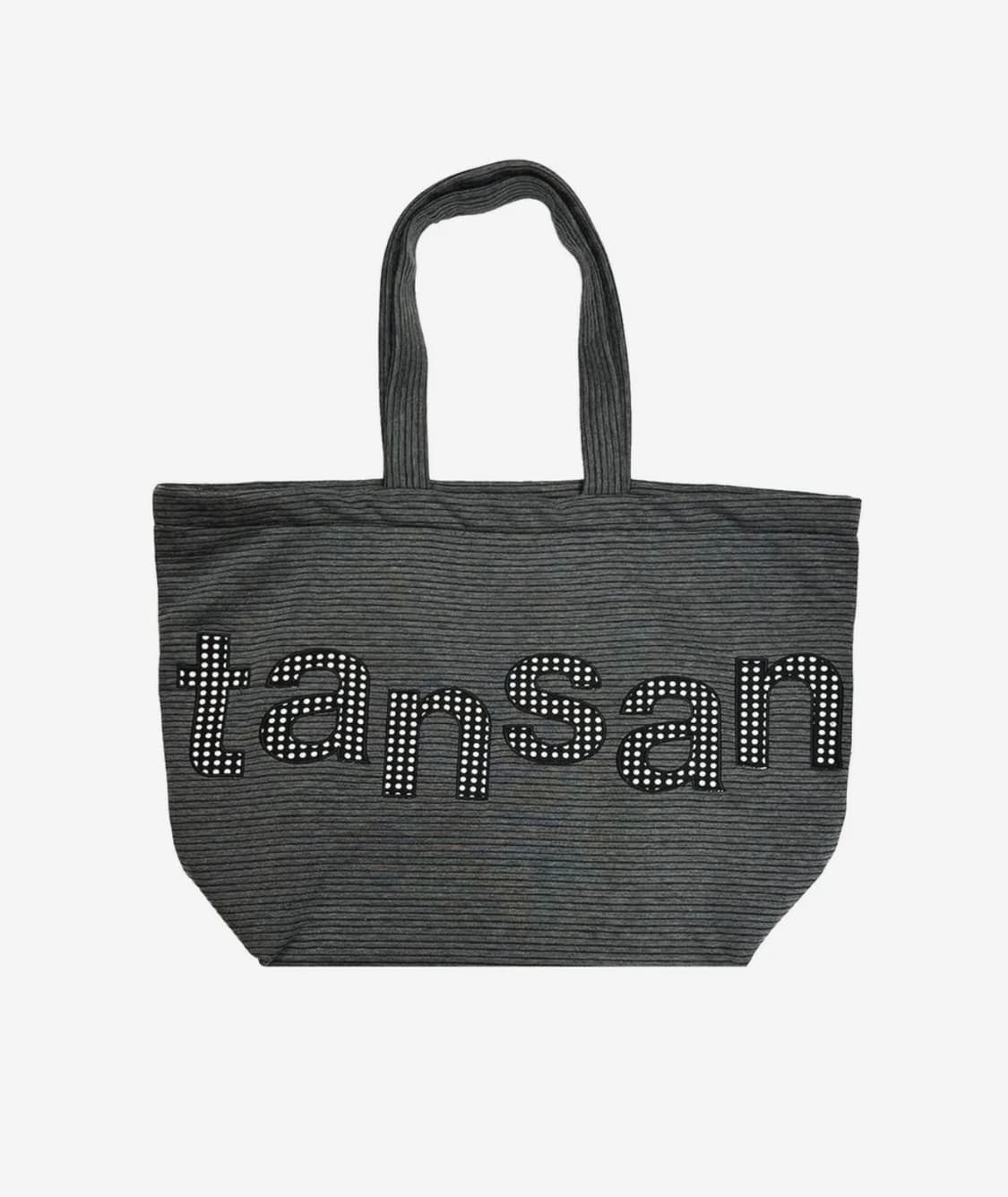 탄산 로고 쇼퍼백 그레이 상품이미지1