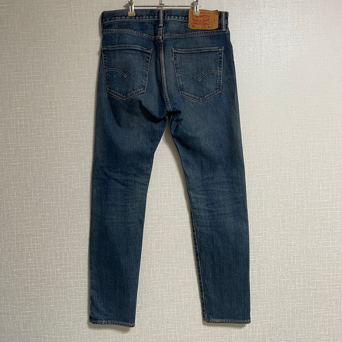 리바이스 501 워시드 미디엄블루 / W32, L32 상품이미지6