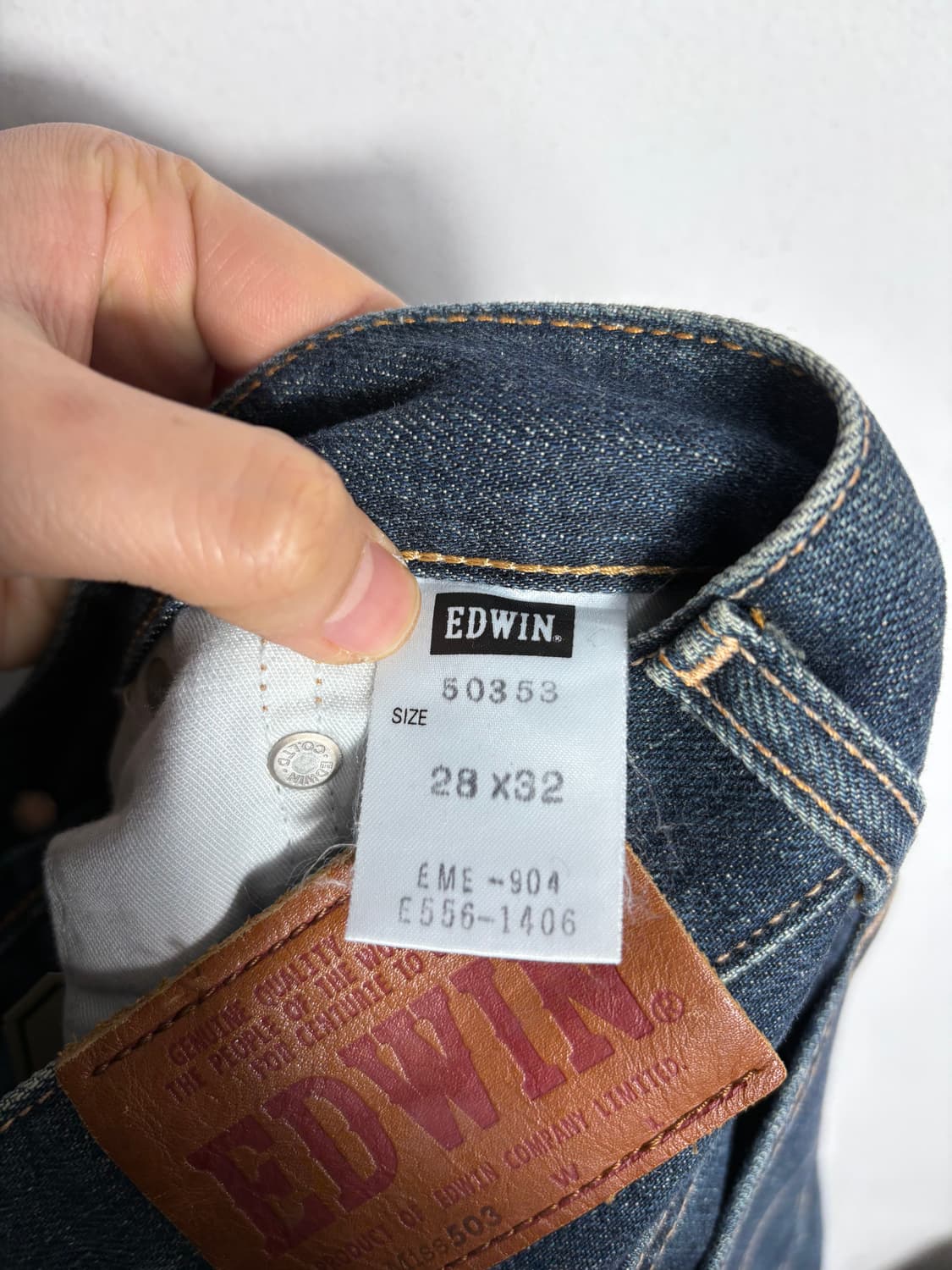 Edwin 에드윈 503 레귤러핏 데님 팬츠28X32 상품이미지5