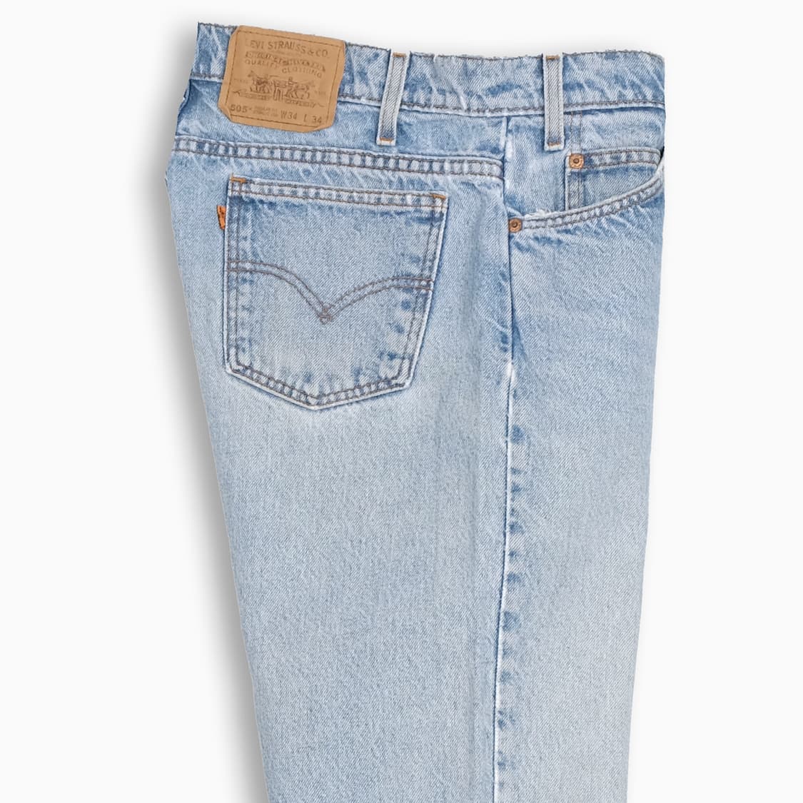 리바이스 505 오렌지탭 연청 90s 32 인치 OR50534130 상품이미지5