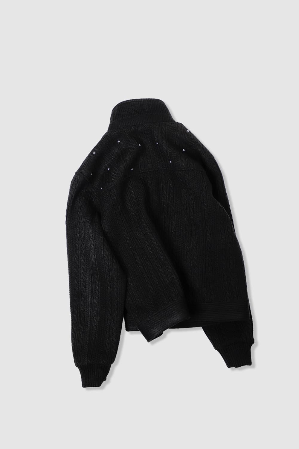 애니타임로릭 트스 니트 트러커자켓 상품이미지2