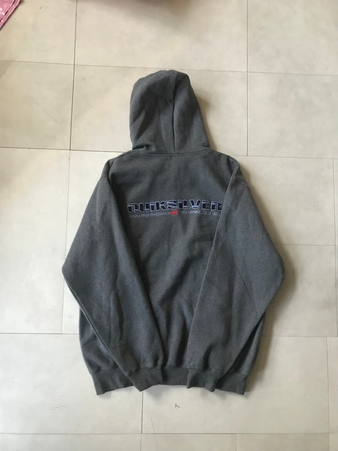 퀵실버 00s 오버핏 스웻 후드집업 상품이미지7