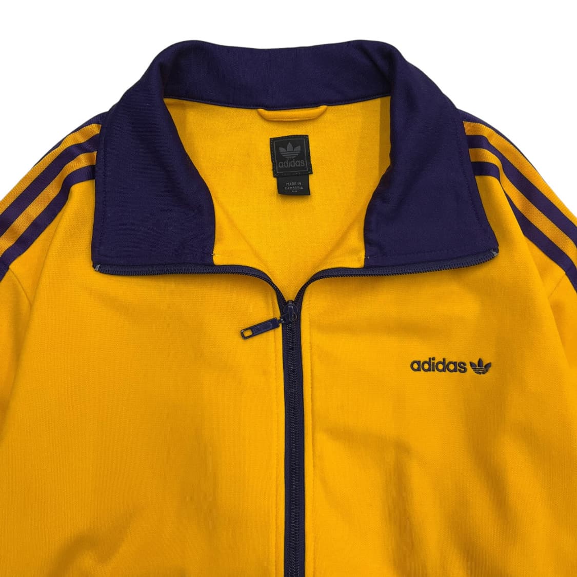 아디다스 퍼플라인 옐로우 트랙탑 110 상품이미지5