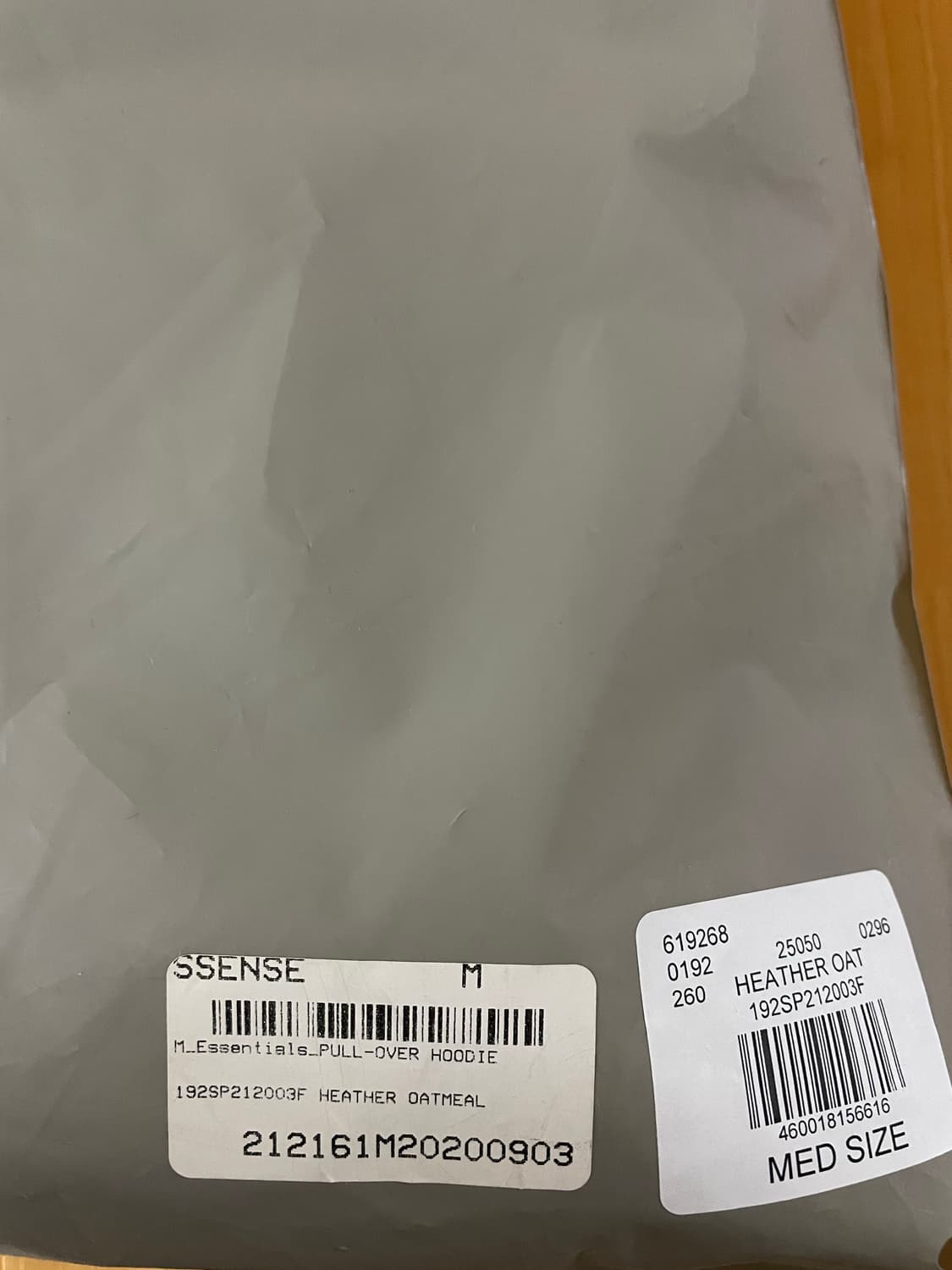 피어오브갓 에센셜 후드 21ss 상품이미지5