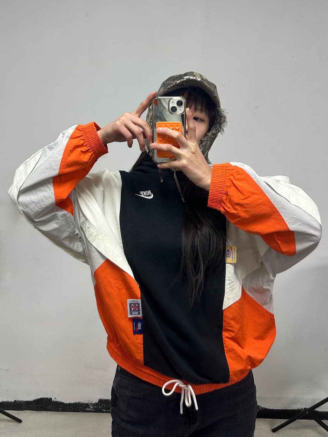 나이키 NSW 아이콘 클래쉬 풀오버 후드 상품이미지1