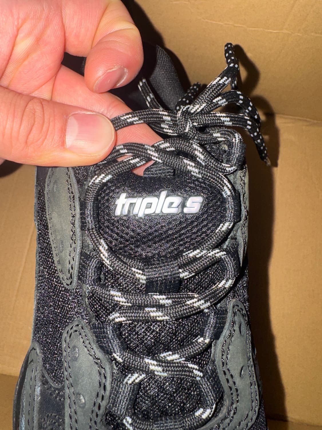 발렌시아가 트리플S 더티블랙 43 상품이미지4