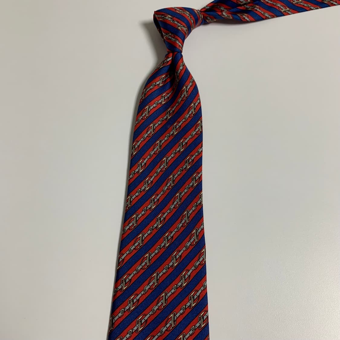 에르메스(HERMES) 명품넥타이 프랑스 100실크 빈티지넥타이 A등급 상품이미지8