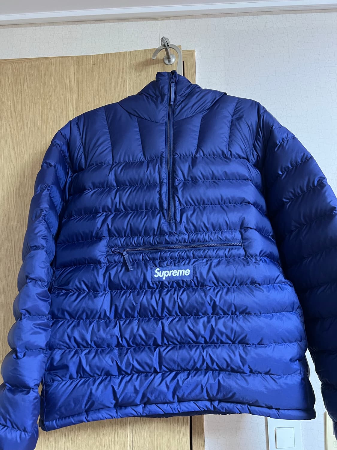 24FW 슈프림 마이크로 다운 하프집업 아노락 상품이미지1