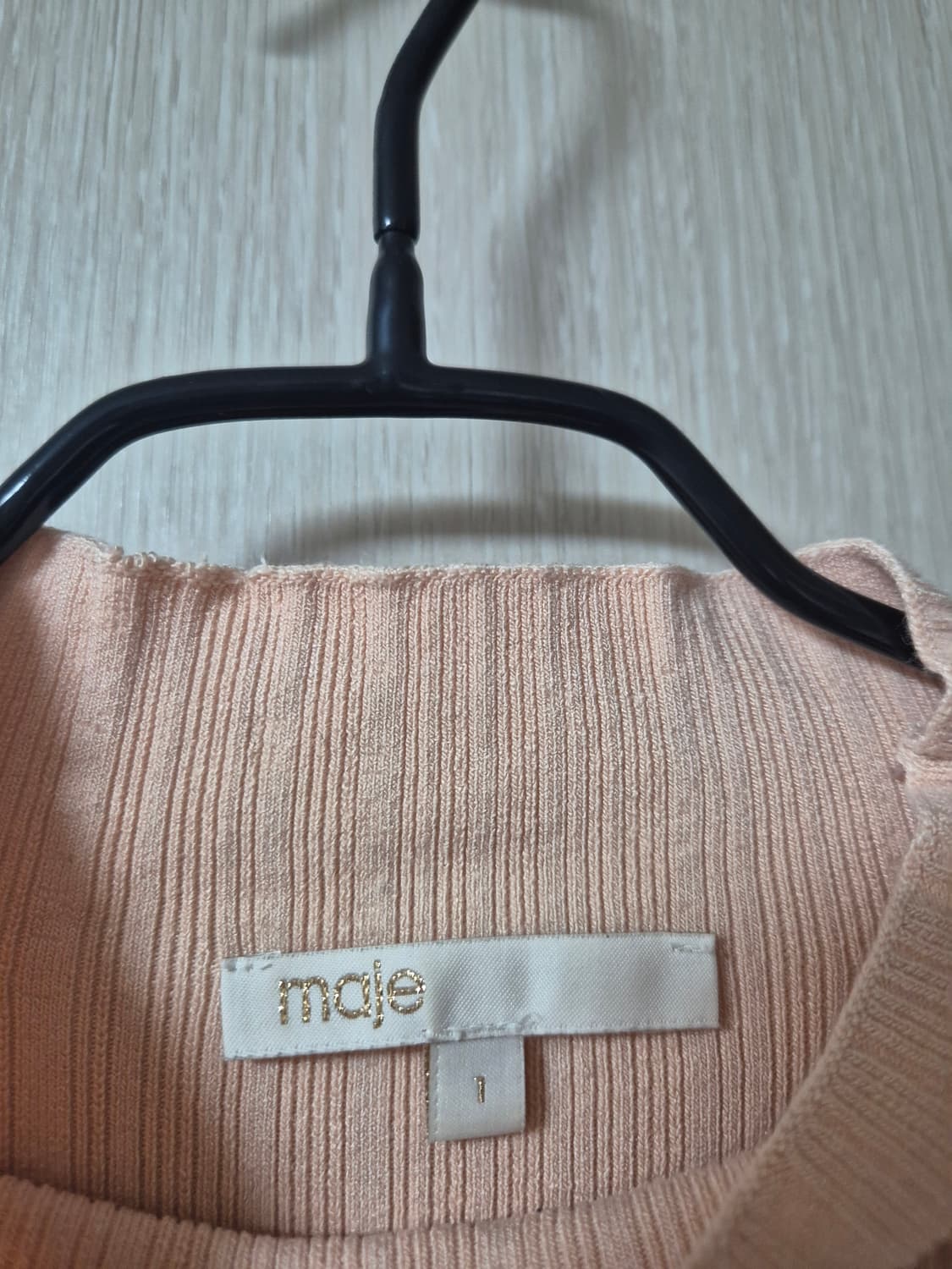 마쥬 maje 터들넥 니트 크롭니트 1사이즈 상품이미지5