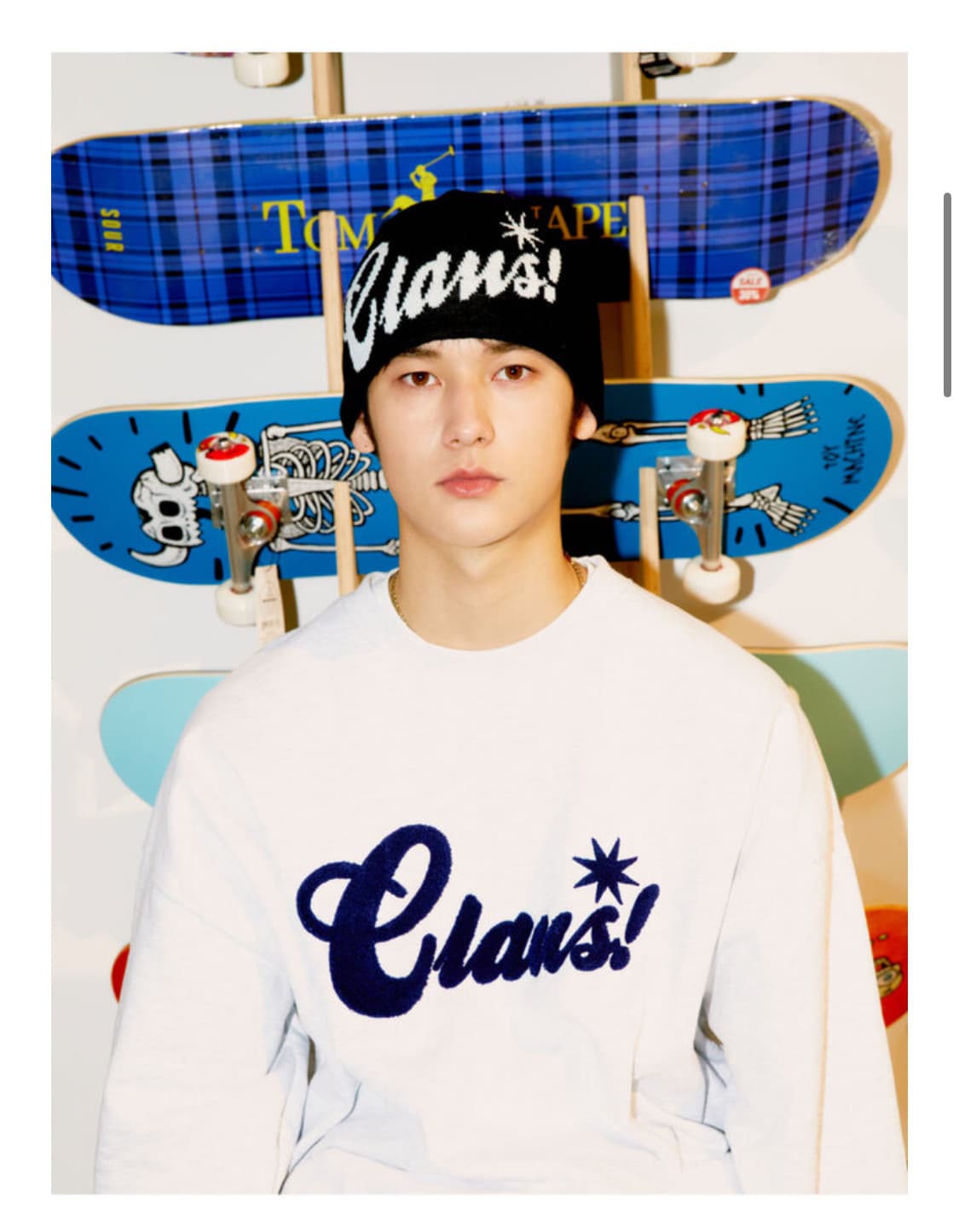 OG JACQUARD BEANIE BLACK 상품이미지1