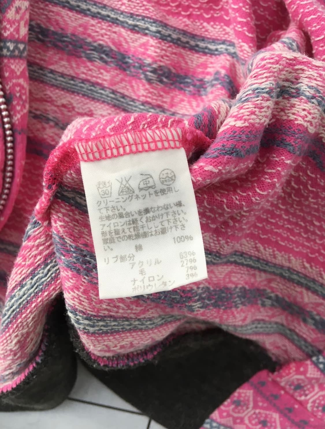 sunao kuwahara zip-up hoodie 상품이미지5