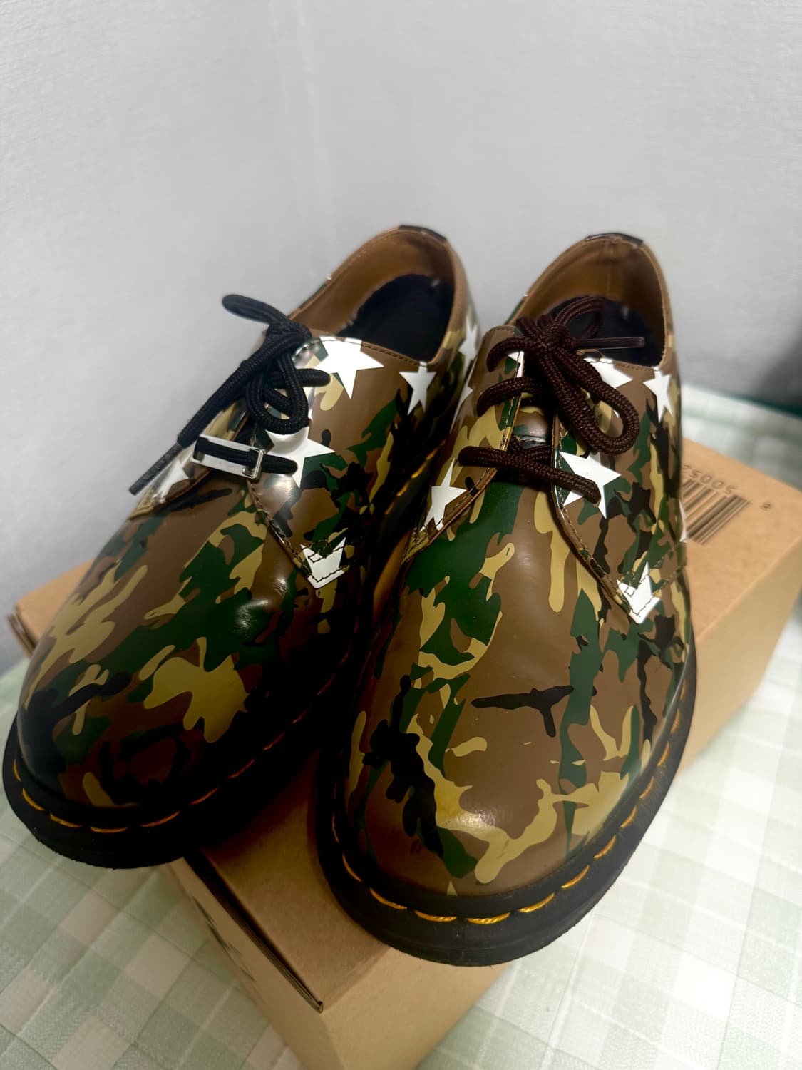 닥터마틴 x 엔드 x 소프넷 콜라보 카모 스타 스무스 상품이미지2