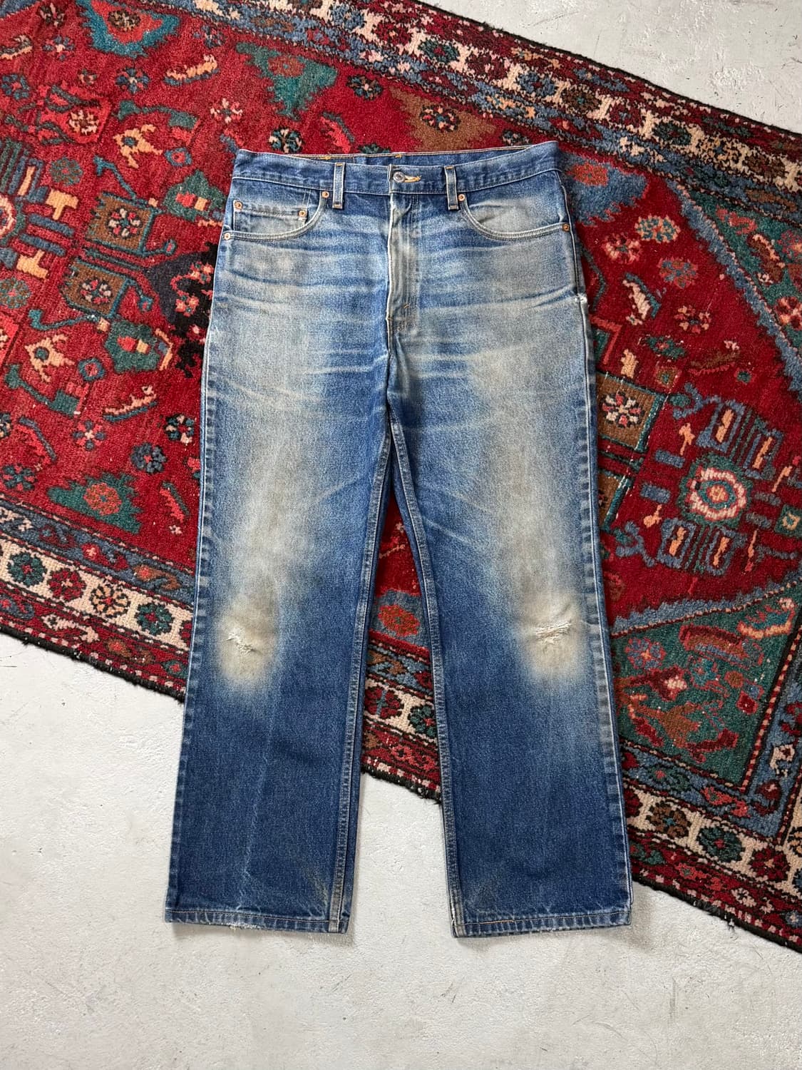 90’s USA 빈티지 리바이스 517 부츠컷 리바이스 청바지 상품이미지1