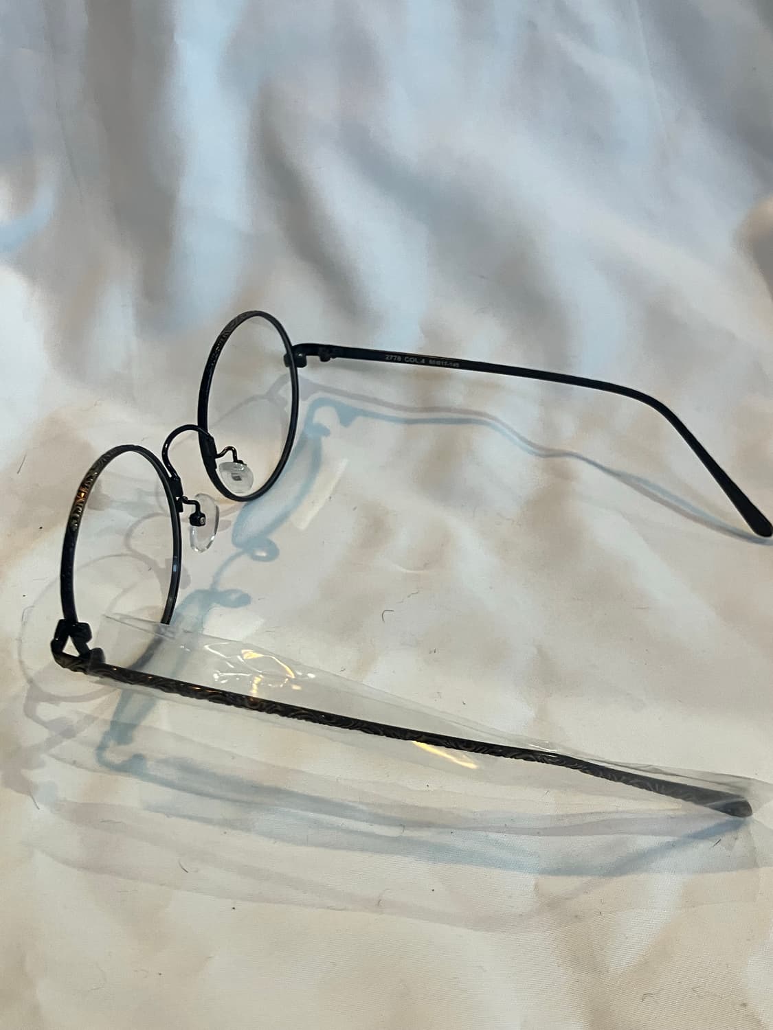 핀터깔 초경량 동글이 아리 빈티지안경 상품이미지4