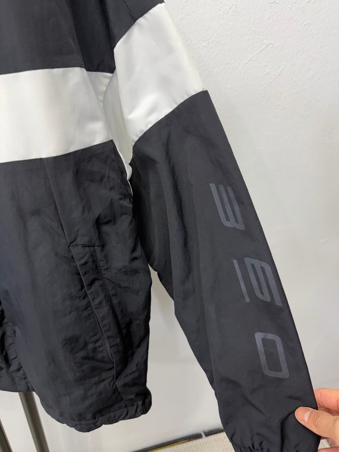 정품) 데상트 리버시블 양면 플리스 집업 자켓 100 상품이미지5