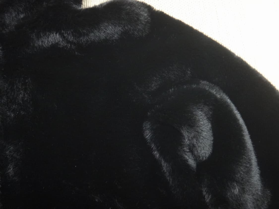 (M/66) LBL 여성 페이크 밍크 퍼 후드 자켓 상품이미지5