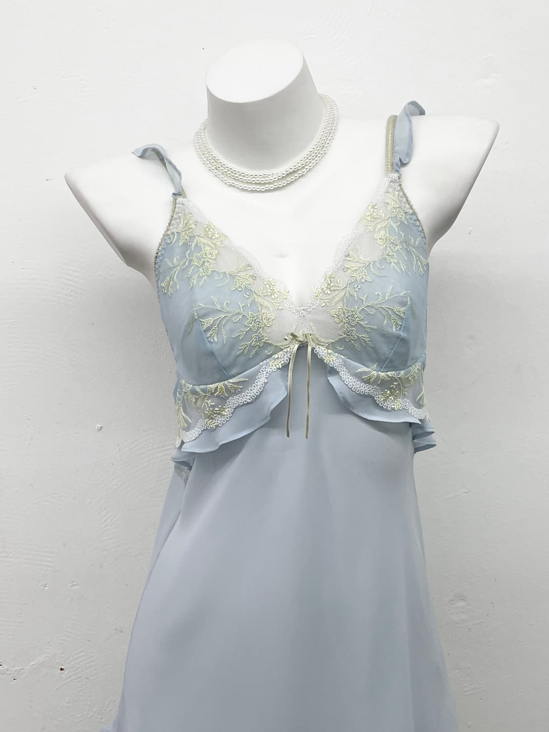 에블린 페어리 프릴 슬립 상품이미지2