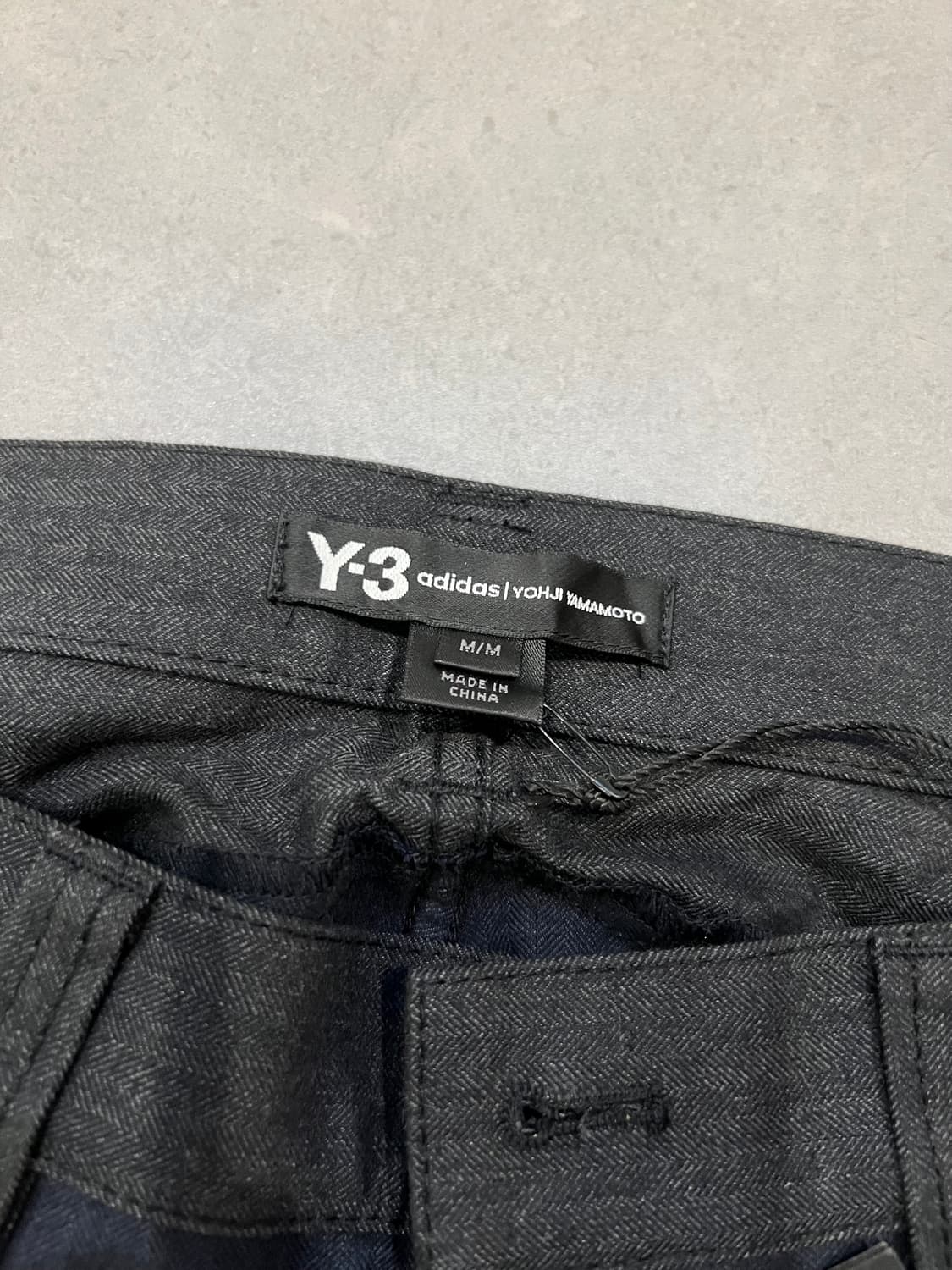 Y-3 요지야마모토 H본 팬츠 네이비 M 상품이미지8