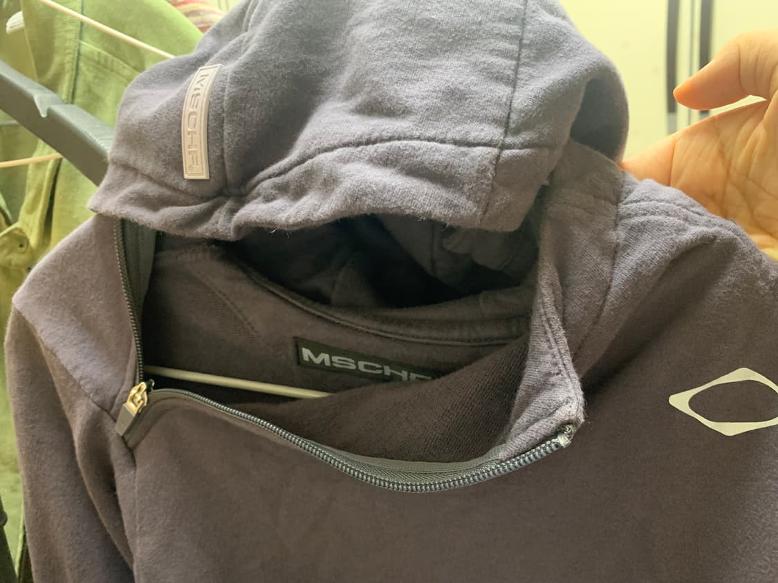 미스치프 사이드 크롭 후드 상품이미지2